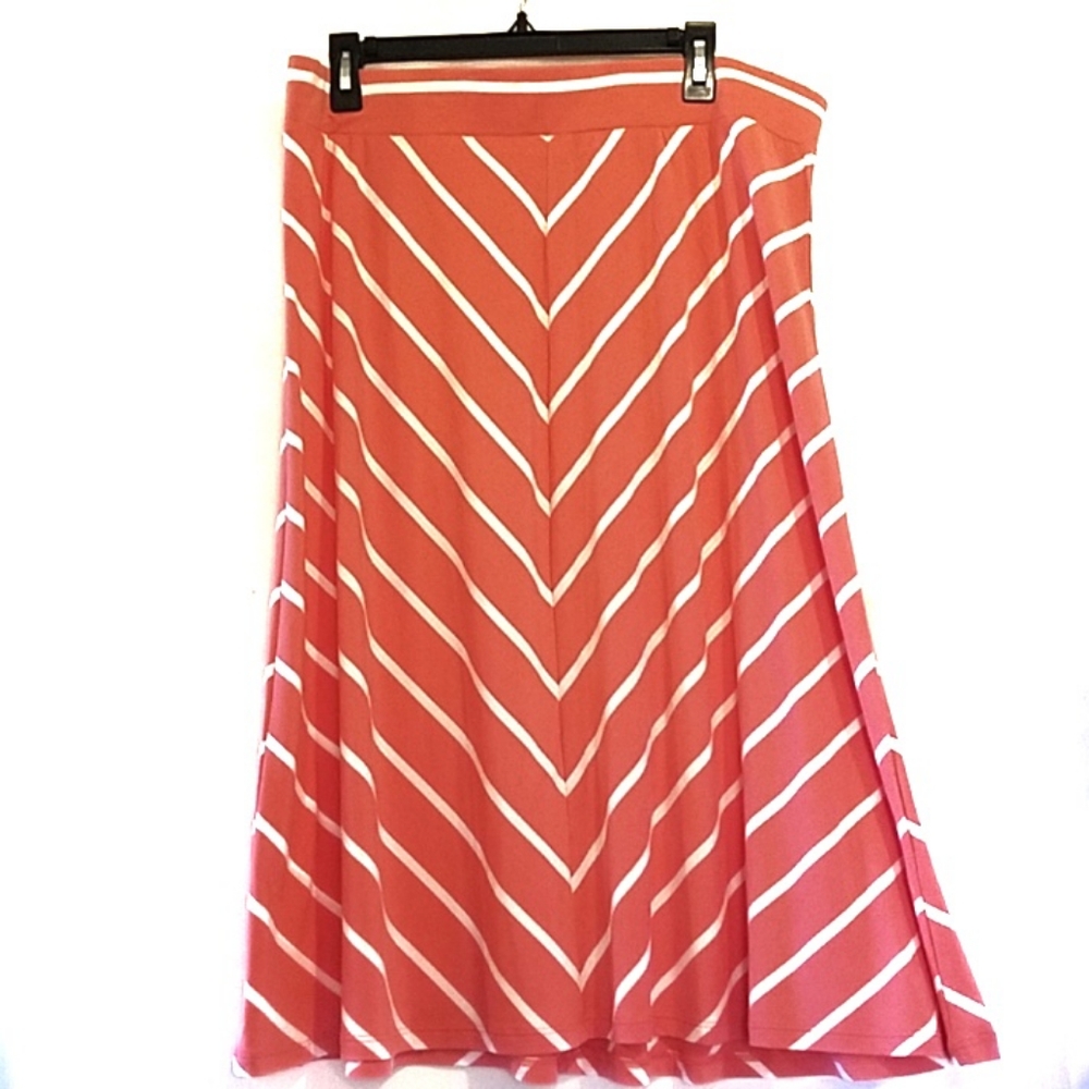 PLUS SIZE 1X FADED GLORY KNIT SKIRT